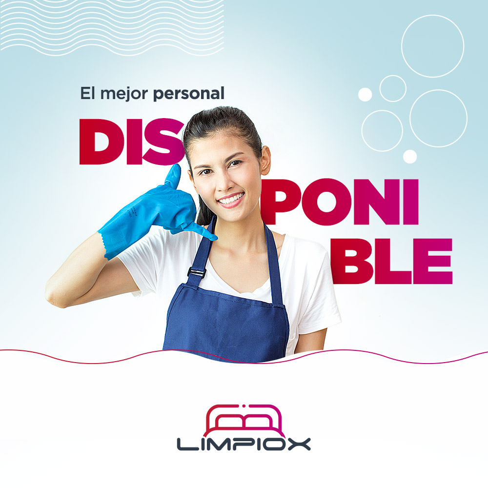 PERSONAL DISPONIBLE LIMPIOX CALIDAD